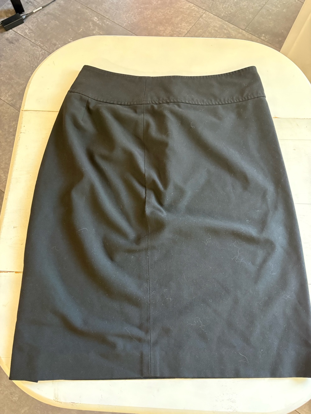 Lauren Ralph Lauren Black Fitted Pencil Skirt